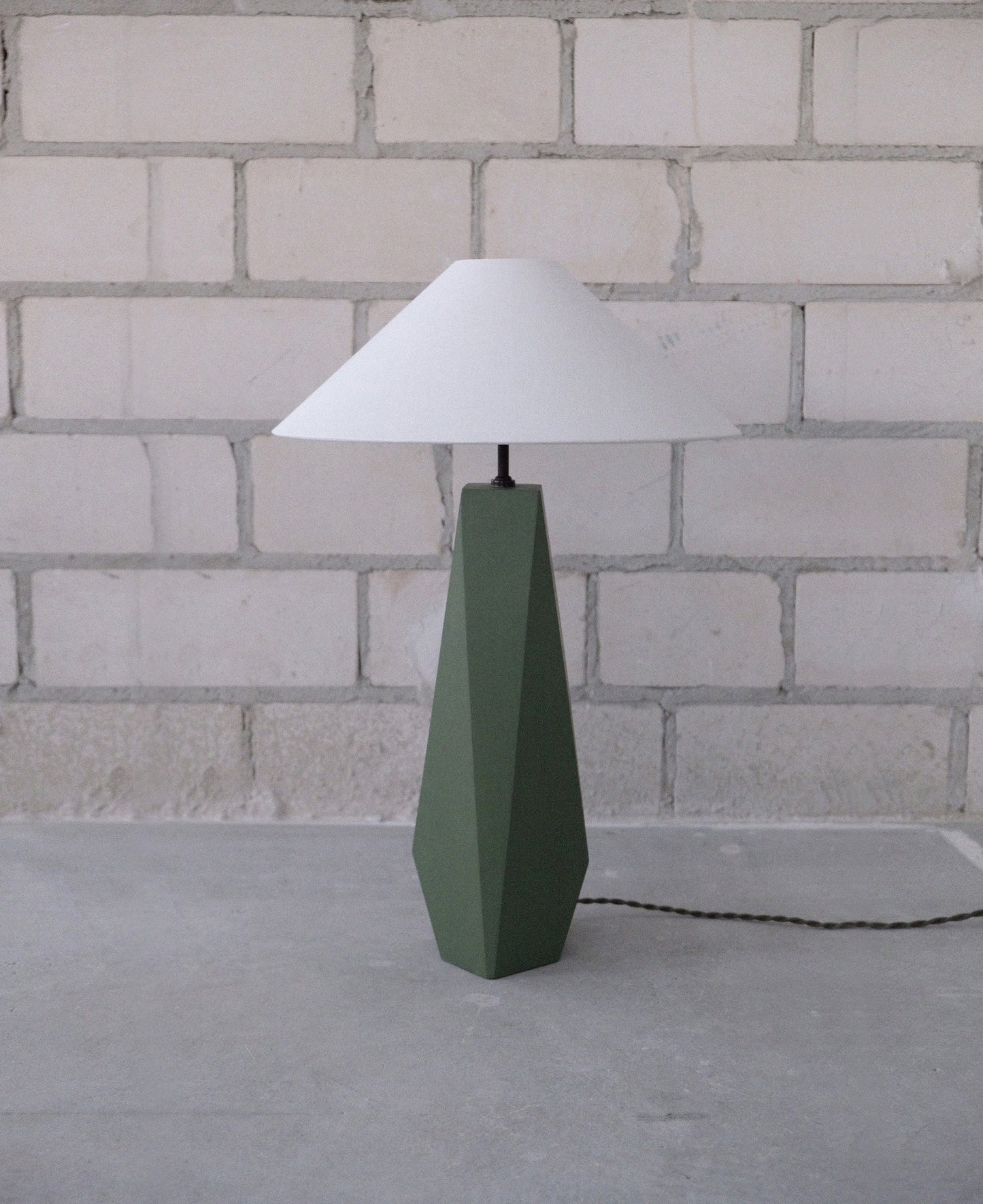 Liss Table Lamp, Verona Green